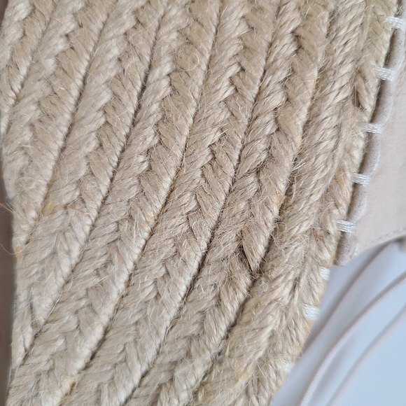 Eileen Fisher | Wedge d'Orsay Wedge Espadrille | Cream | Size 10 NWOT - Picture 11 of 15